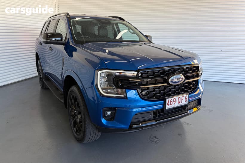 Blue 2025 Ford Everest Wagon Sport (4Wd)