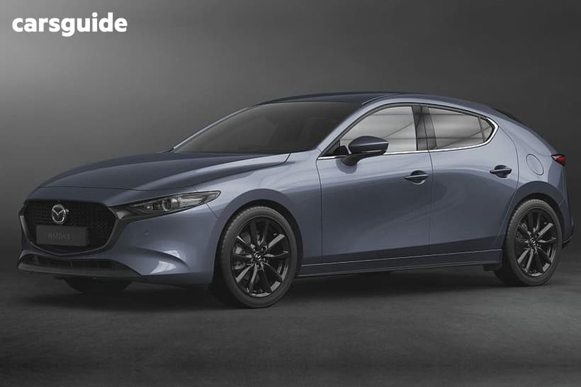Red 2026 Mazda Mazda3 Hatchback G20 Evolve