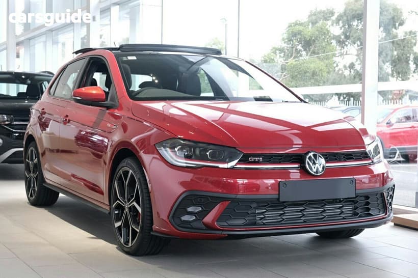 Red 2026 Volkswagen Polo Hatchback Gti