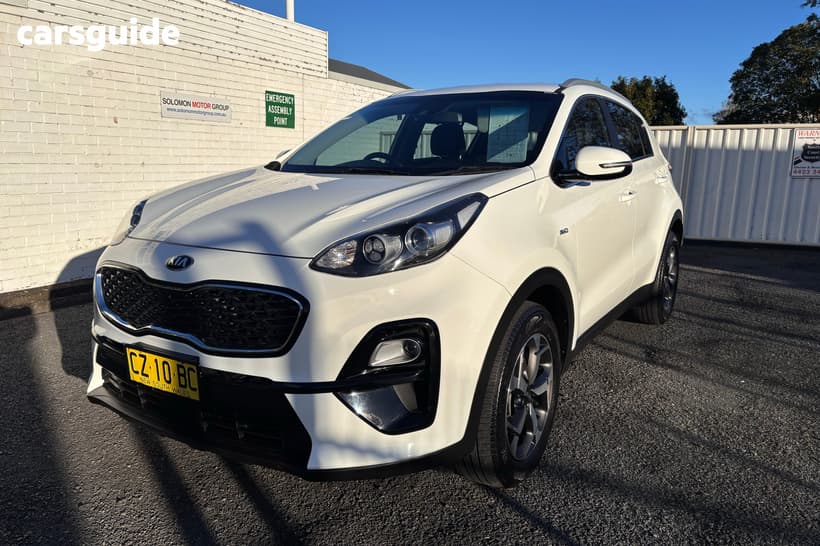 White 2020 Kia Sportage Wagon S (Awd)
