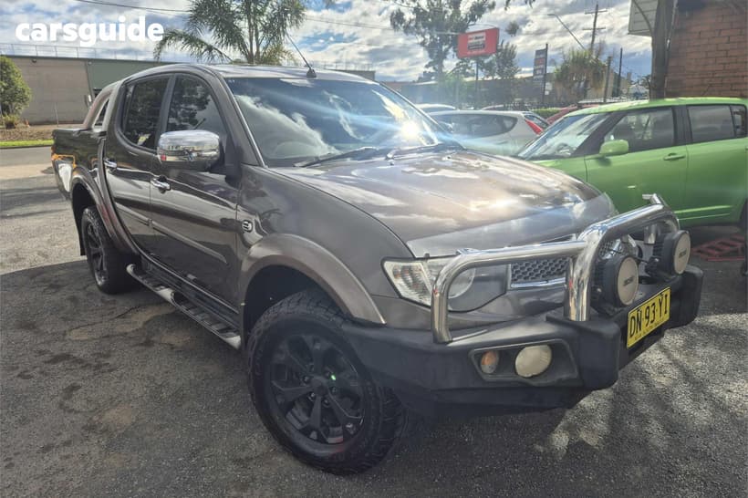 Bronze 2013 Mitsubishi Triton Double Cab Utility Glx-R (4X4)
