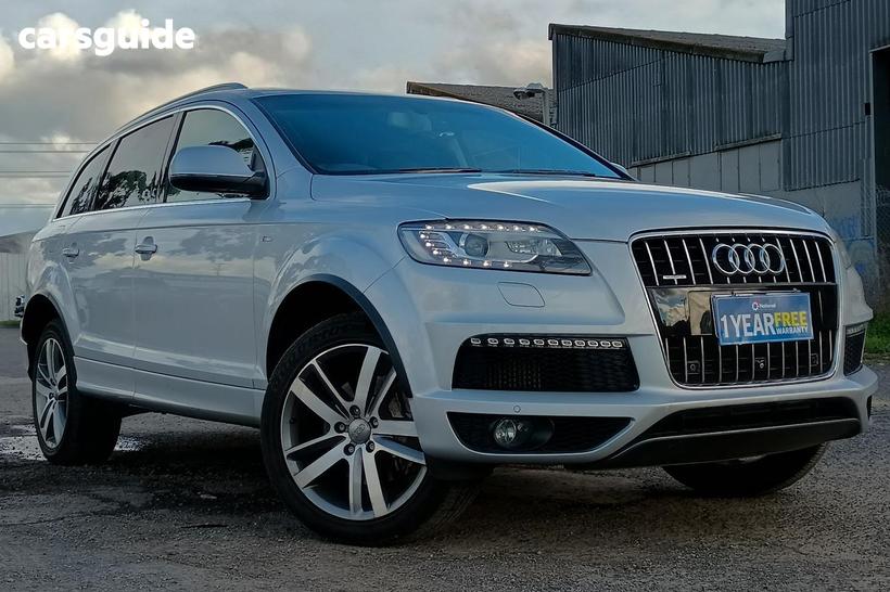 Silver 2014 Audi Q7 Wagon 3.0 Tdi Quattro