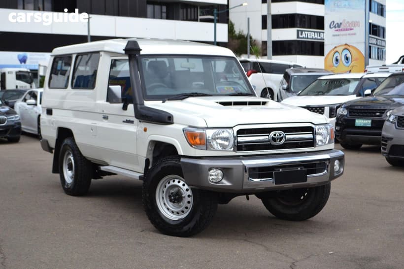 White 2022 Toyota Landcruiser Wagon Gxl Troop Carrier