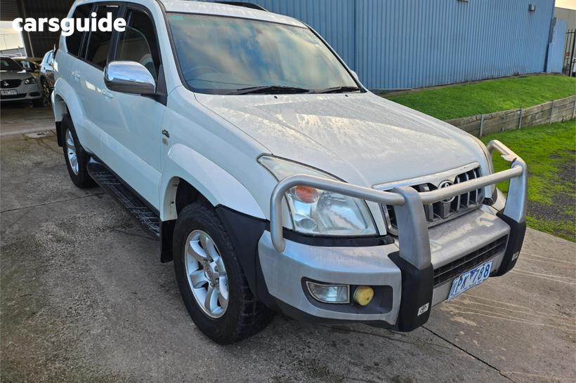 White 2006 Toyota Landcruiser Prado SUV GRANDE 4X4