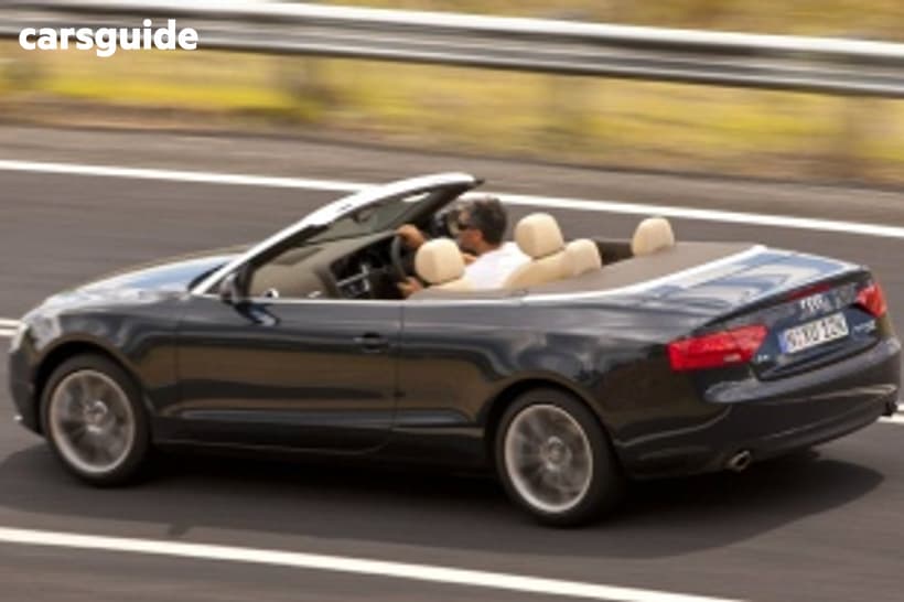 White 2014 Audi A5 Cabriolet 2.0 Tfsi Quattro