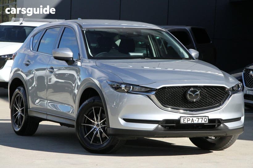 Silver 2021 Mazda CX-5 Wagon Maxx (Awd)