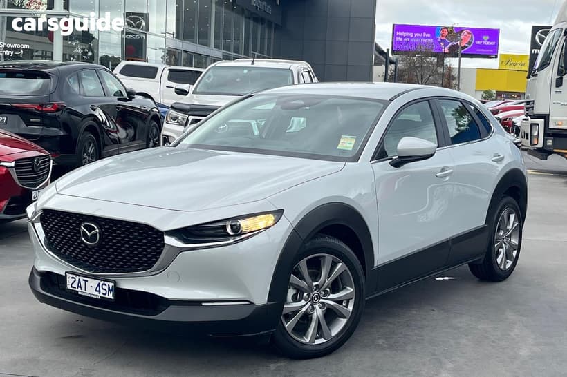 White 2025 Mazda CX-30 Wagon G20 Evolve (Fwd)