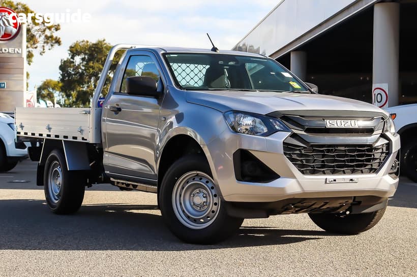 Silver 2026 Isuzu D-MAX Cab Chassis Sx (4X2) High-Ride