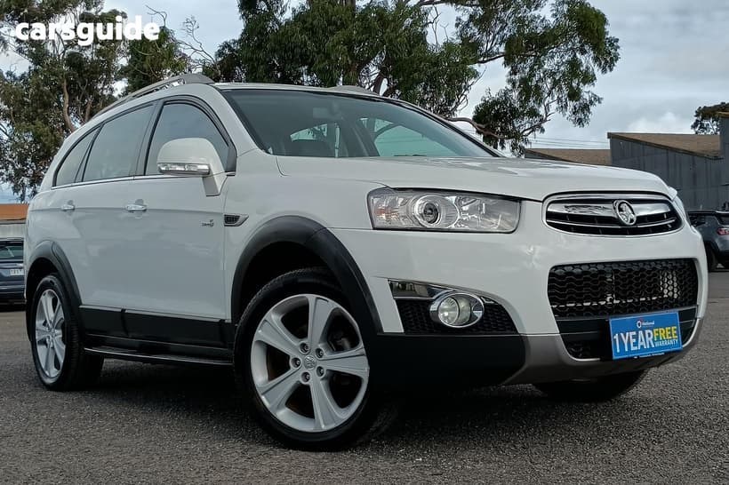 White 2011 Holden Captiva Wagon Lx (4X4)