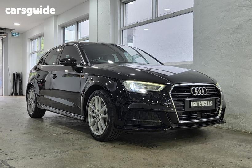 Black 2018 Audi A3 Hatchback 1.4 Tfsi Sportback Cod