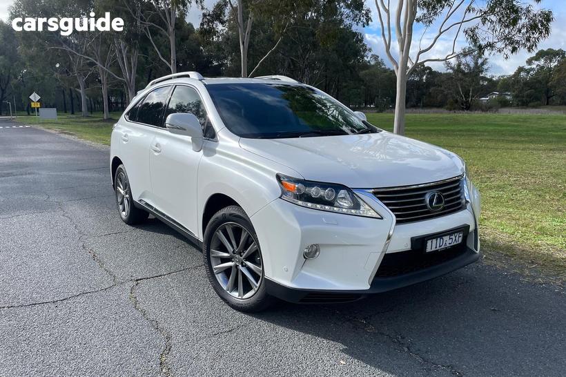 White 2014 Lexus RX450H Wagon Sports Luxury