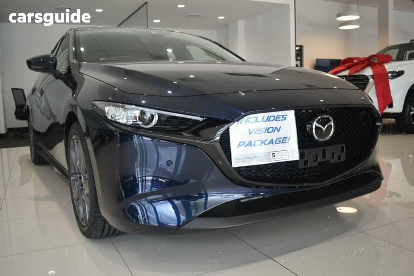 Blue 2026 Mazda Mazda3 Hatchback G20 Touring Vision