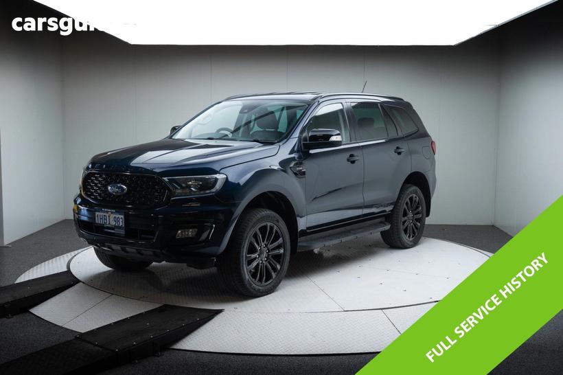 Blue 2020 Ford Everest Wagon Sport (4Wd)
