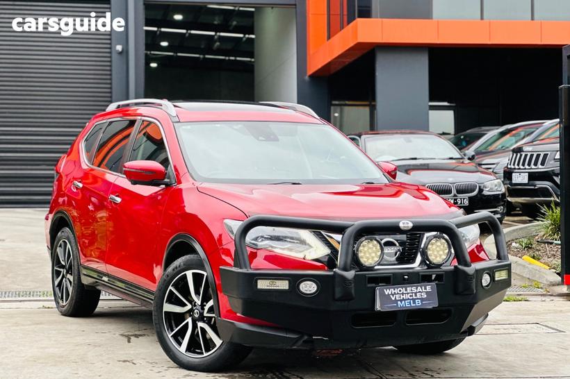 Red 2017 Nissan X-Trail Wagon Tl (4Wd)