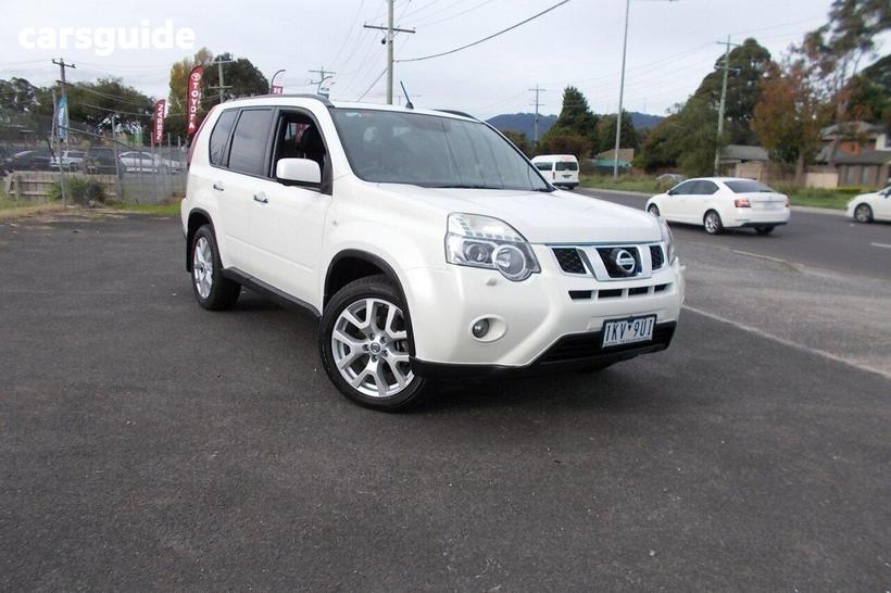 White 2013 Nissan X-Trail Wagon Tl (4X4)