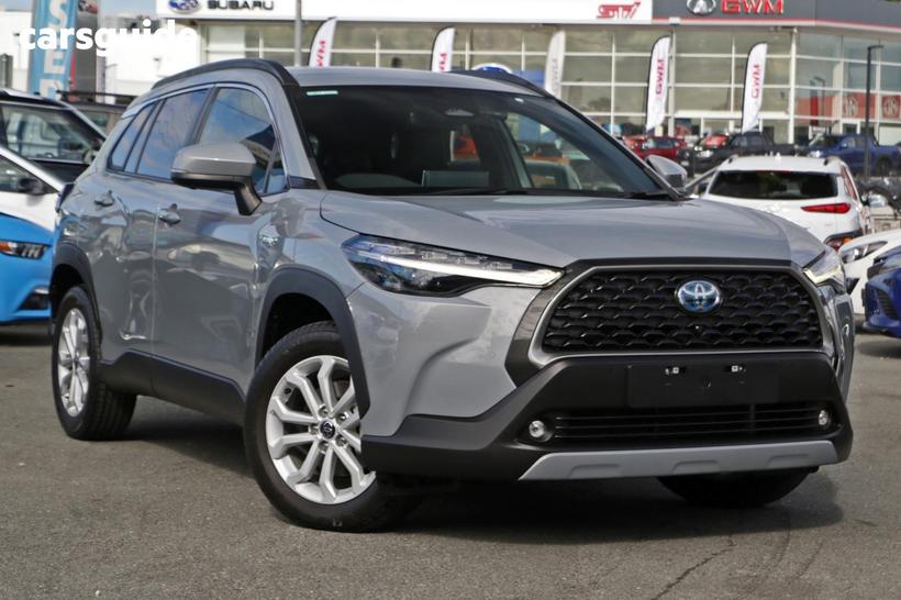 Silver 2023 Toyota Corolla Cross Wagon Gxl 2Wd Hybrid