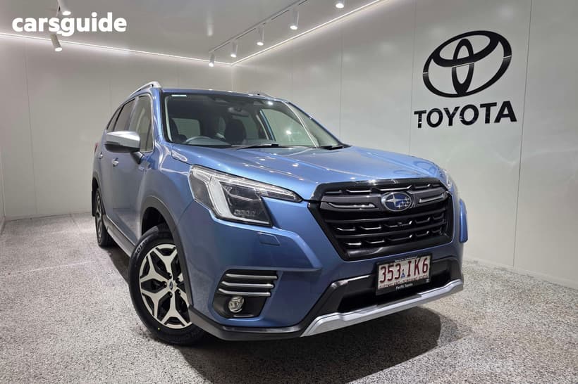 Blue 2023 Subaru Forester Wagon Hybrid L (Awd)