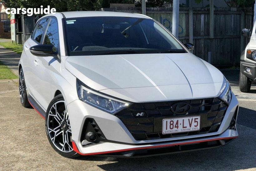 Silver 2024 Hyundai I20 Hatchback N