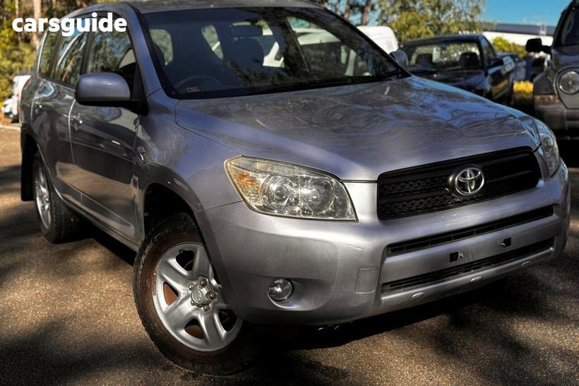 Silver 2007 Toyota RAV4 Wagon Cv (4X4)