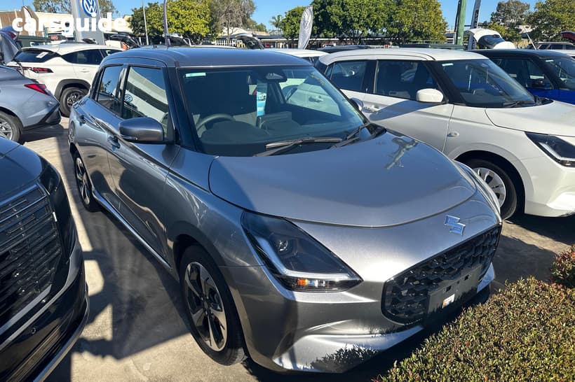 Silver 2026 Suzuki Swift Hatchback Hybrid Glx