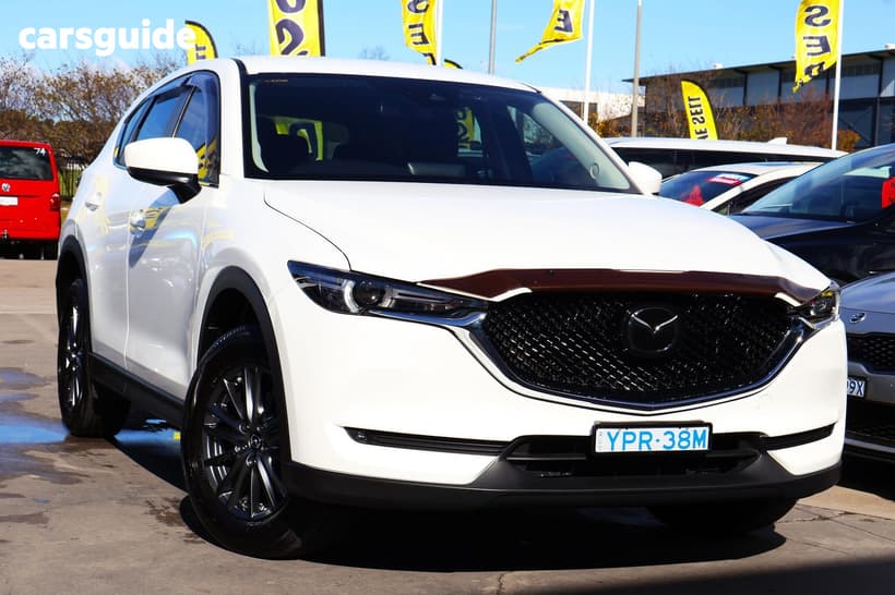 White 2021 Mazda CX-5 Wagon Maxx Sport (Fwd)