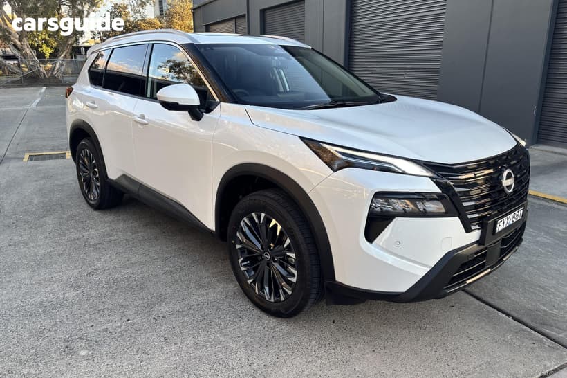 White 2026 Nissan X-Trail Wagon Ti (4Wd) E-Power (Hybrid)