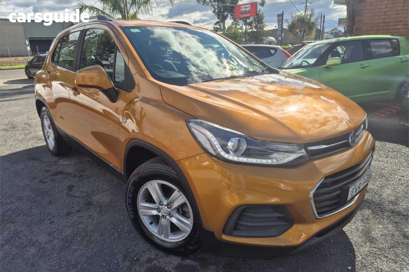 Orange 2017 Holden Trax Wagon Ls