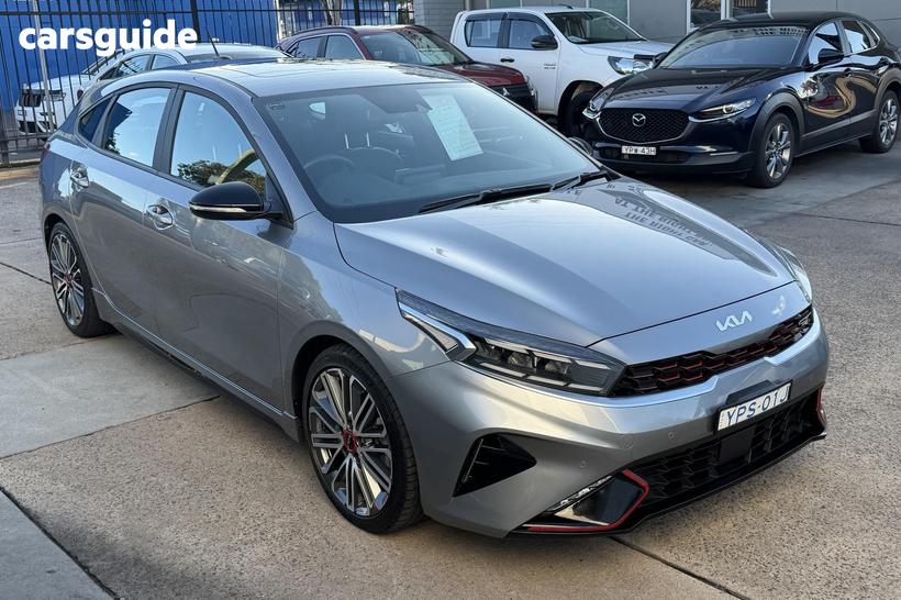Grey 2021 Kia Cerato Hatchback Gt