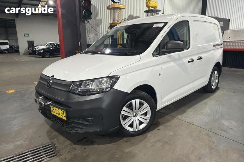 White 2023 Volkswagen Caddy Van Cargo Tsi220