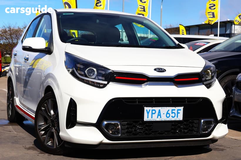 White 2021 Kia Picanto Hatchback Gt-Line (Pe)