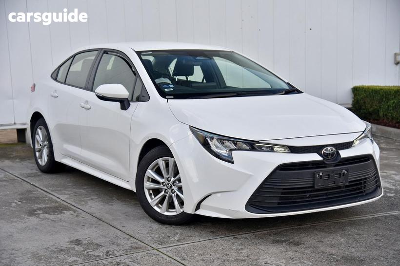 White 2024 Toyota Corolla Sedan Ascent Sport