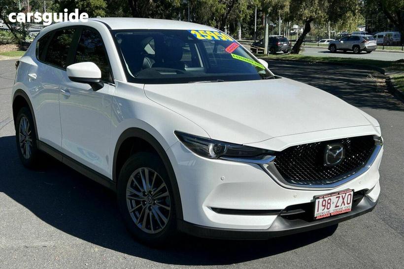 White 2020 Mazda CX-5 Wagon Touring (Awd)