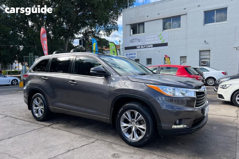 Grey 2014 Toyota Kluger Wagon Gx (4X4)