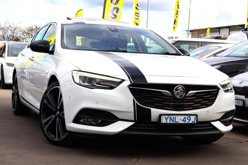 White 2018 Holden Calais Liftback V