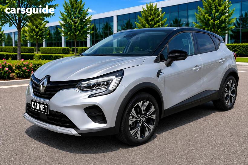 Grey 2022 Renault Captur Wagon Zen