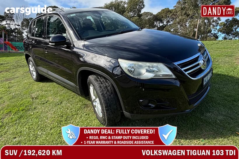 Black 2009 Volkswagen Tiguan Wagon 103 Tdi