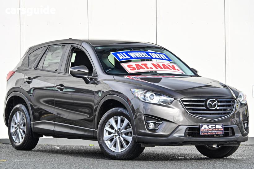 Grey 2017 Mazda CX-5 Wagon Maxx Sport (4X4)