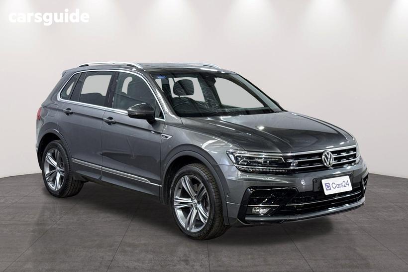Grey 2019 Volkswagen Tiguan Wagon 132 Tsi R-Line Edition