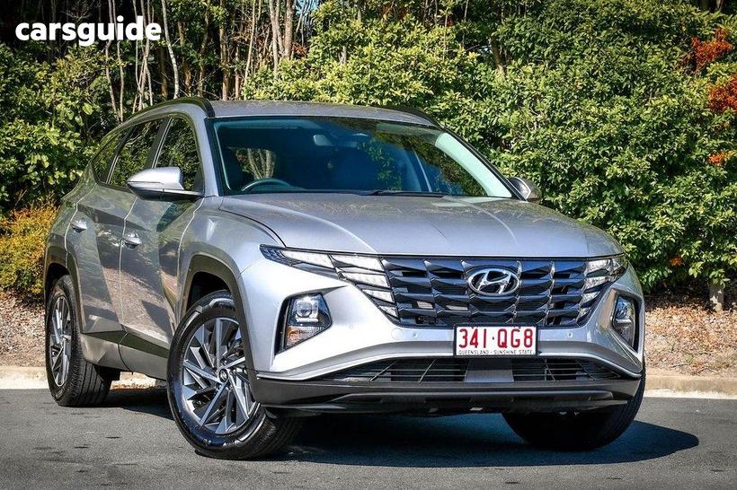 Silver 2023 Hyundai Tucson Wagon Elite (Fwd)