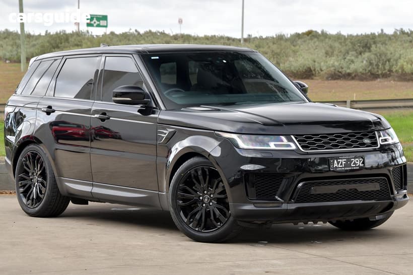 Black 2018 Land Rover Range Rover Sport SUV SDV6 183KW SE 4X4