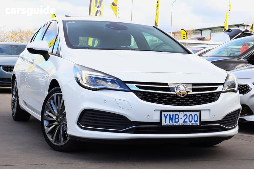 White 2017 Holden Astra Hatchback Rs-V