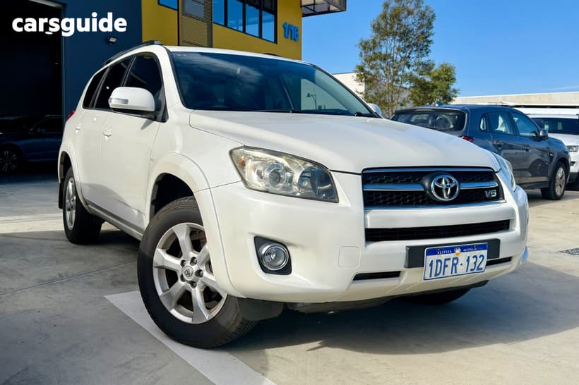 White 2009 Toyota RAV4 Wagon Sx6