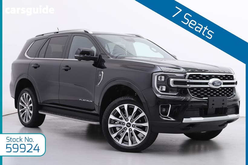 Black 2025 Ford Everest Wagon Platinum (4Wd)
