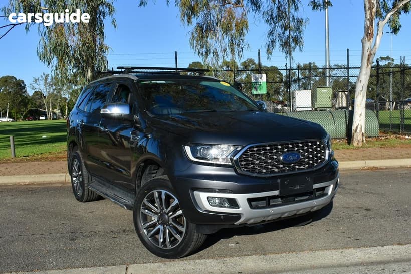 Grey 2022 Ford Everest Wagon Titanium (4Wd)