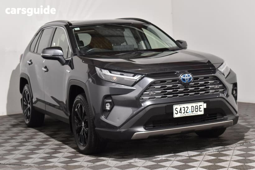Grey 2024 Toyota RAV4 Wagon Cruiser (Awd) Hybrid