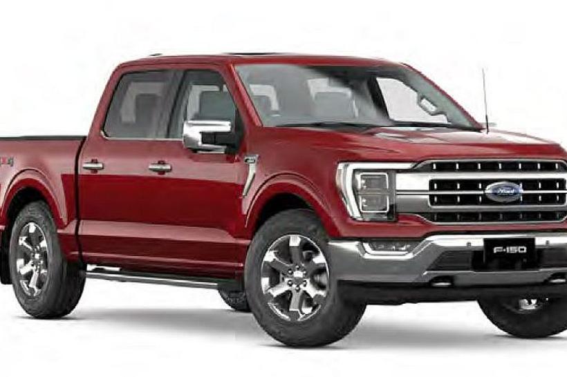 Silver 2024 Ford F150 Double Cab Pick Up Lariat Swb (4Wd)