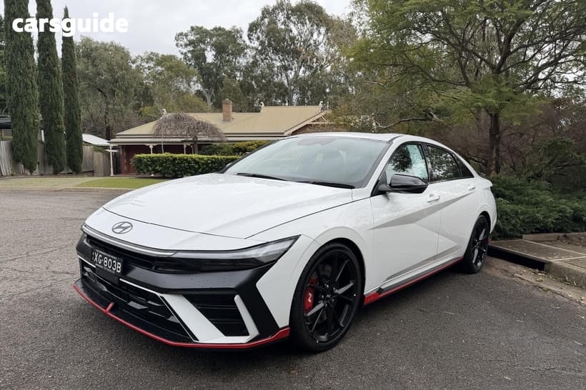 White 2025 Hyundai I30 Sedan N Premium With Sunroof