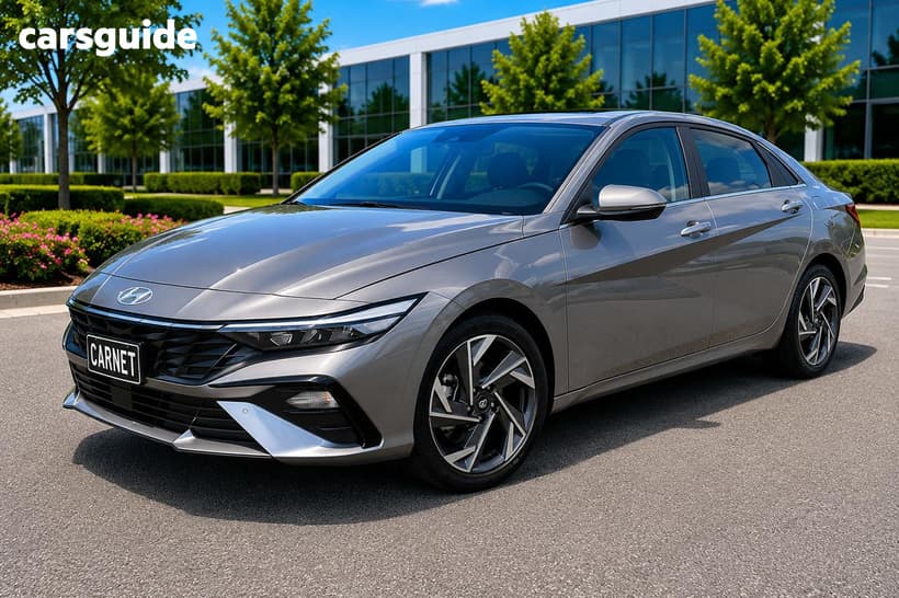 Grey 2023 Hyundai I30 Sedan Elite