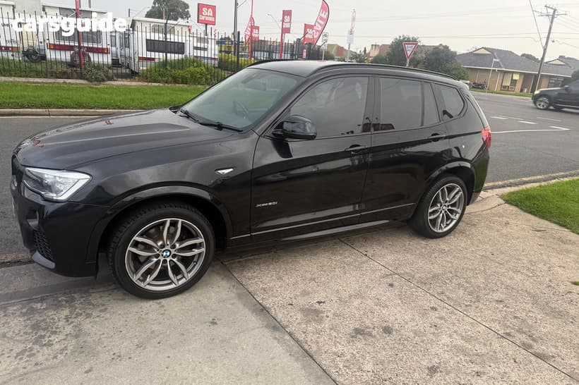 Black 2017 BMW X3 Wagon Xdrive 20I