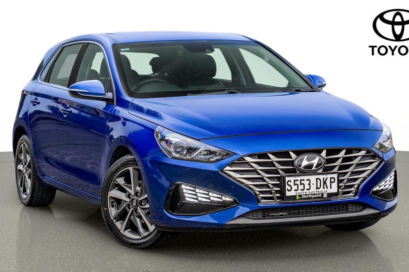 Blue 2023 Hyundai I30 Hatchback Active